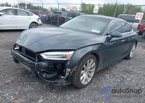 2018 Audi A5 2.0T Premium from USA, damaged, VIN WAUANCF59JA007791
